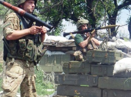 Боевики обстреляли позиции военных в Песках из пулеметов