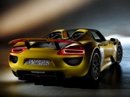 Компания Porsche завершила процесс производства суперкара 918 Spyder
