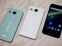 В России снизились цены на смартфоны от Google двух моделей - Nexus 5X и Nexus 6P