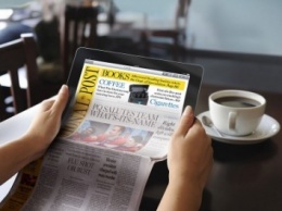 Apple планирует создать цифровую газету, которую можно свернуть в трубочку