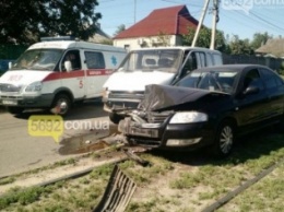Жители Каменского попросили обезопасить аварийный перекресток в Романково