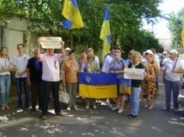 В Краматорске прошел митинг в поддержку декоммунизации
