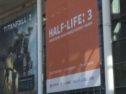 Грешно смеяться над фанатом: на выставке Gamescom повесили плакат про Half-Life: 3