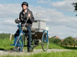 В Германии создали велосипед для слепых