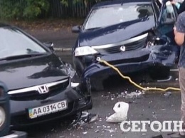 На Спасской произошло лобовое столкновение автомобилей