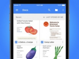 Приложение Google Docs теперь оснащено режимом Split View