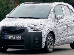 Обновленный Opel Meriva получит увеличенный клиренс