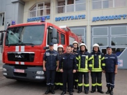 В Кропивницком появился новый пожарный автомобиль (ФОТО)