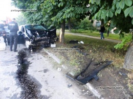 ДТП в Кировограде: в столкновении Renault Duster и Toyota Camry один человек погиб. ФОТО