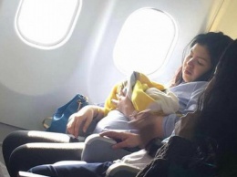 Ребенку, родившемуся на борту лайнер, авикомпания сделала необычный подарок