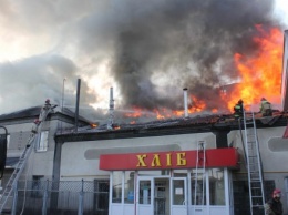 Пекарня загорелась в Харьковской области