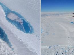 Тысячи голубых озер в Антарктиде встревожили ученых