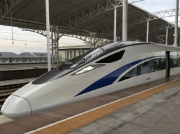 В Китае запустили самый восокоскоростной поезд