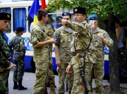 В центре Одессы прошел военно-патриотический марш