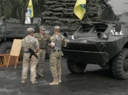 Выставка военной техники проходит в Покровске (Красноармейске)