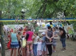 День независимости в Бердянске праздновали семьями