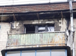 В Полтаве возле Белой Беседки посреди ночи горела пятиэтажка (ФОТО)