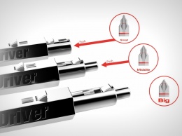 Новый концептуальный инструмент в виде ручки заменит множество отверток