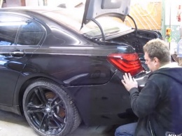 Ремонт машины после ДТП на примере чудесного восстановления BMW 7