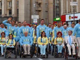 Украинские паралимпийцы отправились на соревнования в Рио