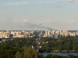 На Киевщине горел машиностроительный завод