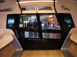 КамАЗ представил первый российский беспилотный автобус «Шатл»