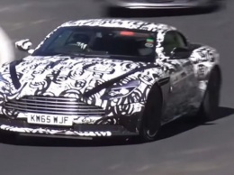 Aston Martin DB11 с двигателем от Mercedes-AMG замечен на трассе в Нюрбургринге