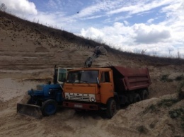 СБУ разоблачила незаконную добычу полезных ископаемых в Тернопольской области
