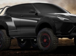 Lamborghini выпустит 6-колесный внедорожник Urus?!