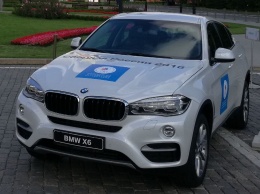 Олимпийский BMW X6 выставили на продажу