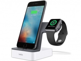 Док-станция PowerHouse от Belkin стоимостью $99 позволяет одновременно заряжать iPhone и Apple Watch [видео]