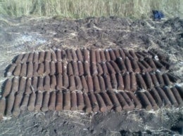 За день на Сумщине нашли почти 100 артиллерийских снарядов (ФОТО)