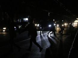 Темный Киев: Из-за экономии в темное время включают лишь половину фонарей