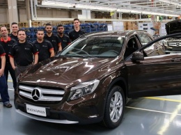 Mercedes начинает производство кроссовера GLA в Бразилии