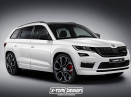 Skoda Kodiaq RS: каким может быть заряженный кроссовер Шкода