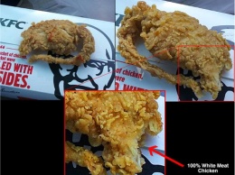 KFC доказал, что "зажаренной крысой" являлась курица