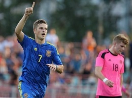 Молодежная сборная Украины разгромила команду Шотландии
