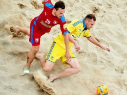 Сборная Украины по пляжному футболу победила на первом этапе отбора к ЧМ-2017