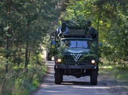 Украинские ракетчики тренировались в зоне АТО