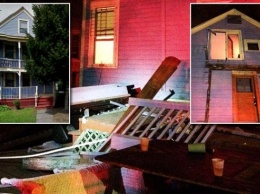 В США более 30 студентов пострадали в результате обрушения балкона во время вечеринки