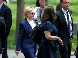 Клинтон стало плохо во время церемонии памяти жертв терактов 11 сентября в Нью-Йорке