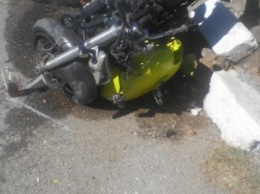 Двое молодых людей разбились насмерть на мотоцикле на трассе Симферополь-Алушта (ФОТО)