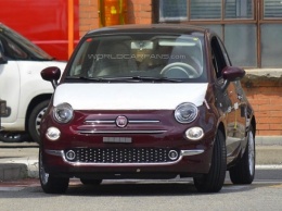 Рестайлинговый Fiat 500 выследили во время испытаний