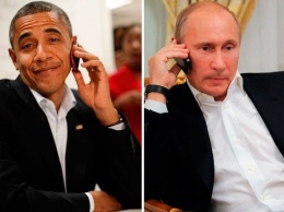 Соцсети бурно отреагировали на разговор Обамы и Путина (ФОТО)