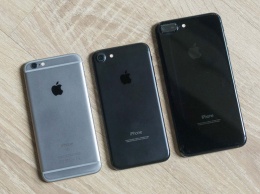 IPhone 7 Plus в цвете «черный оникс» сравнили с черным iPhone 7 и серебристым iPhone 6s [фото]