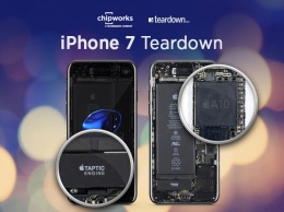 Chipworks разобрали iPhone 7: LTE-модем Intel, 2 ГБ ОЗУ, батарея на 1960 мАч