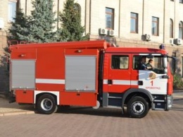 День города в Кропивницком открыл парад пожарно-спасательной техники