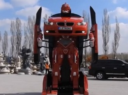 Огромный турецкий трансформер на основе BMW попал на видео