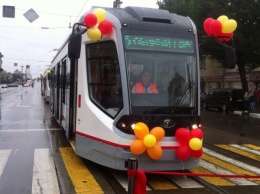 В Твери официально презентовали современные трамваи City Star