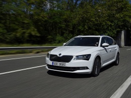 В России начались продажи универсала Skoda Superb